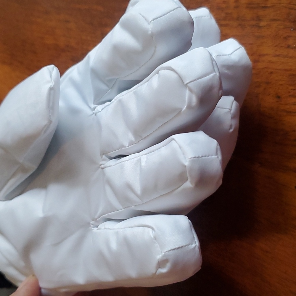 Women's Spyder-The Puffer Insulated Gloves - White - Picture 6 of 8